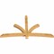 Ekena Millwork Davenport Rough Sawn Timber Gable Bracket, Western Red Cedar, 84"W x 49"H x 4"D x 4"F, 14/12 Pitch GBW084X49X0404DAV00RWR - alternate 4